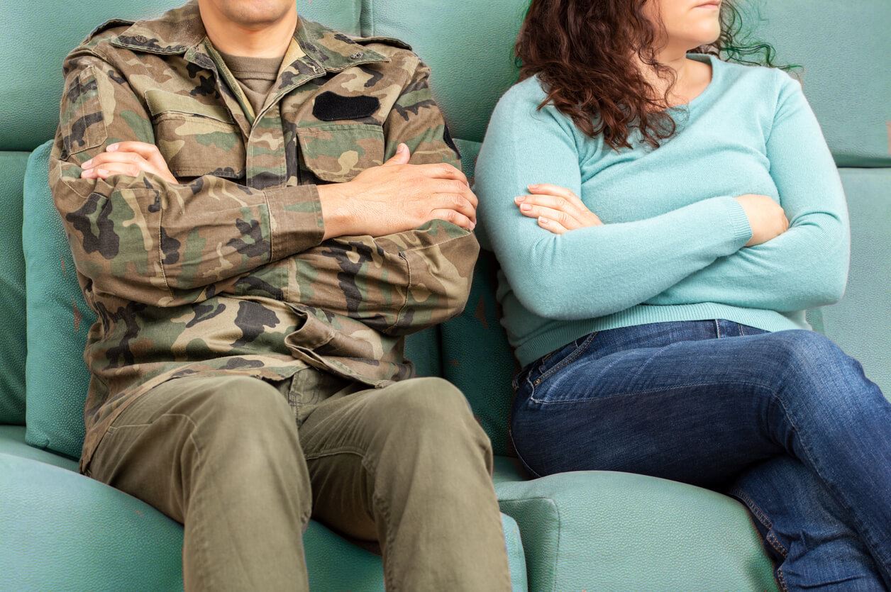 military divorce rate